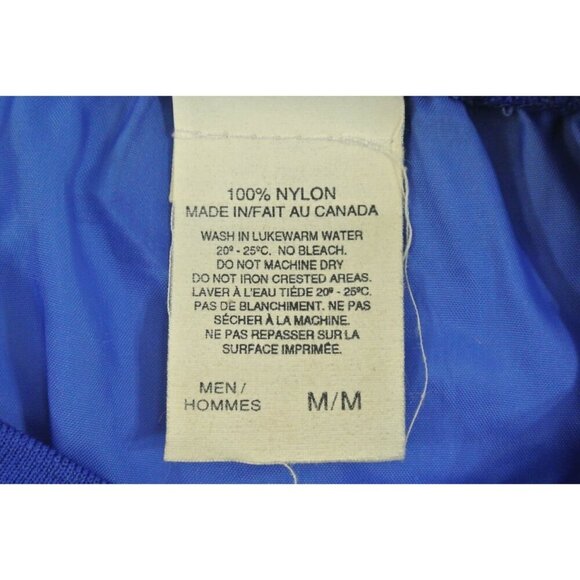 Toronto Blue Jays Vintage Pullover Windbreaker Blue Mens Medium Baseball Saxon - Picture 10 of 12